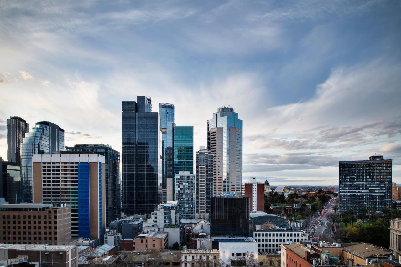 Sheraton Melbourne Hotel Exterior foto Adelaide CBD skyline