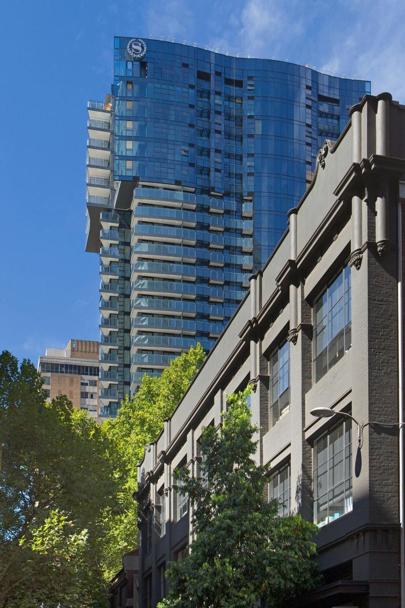 Sheraton Melbourne Hotel Exterior foto The building's facade